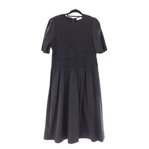Greylin Midi Dress Women XL Black Whimsigoth Witchy LBD Grannycore Old Money NWD
